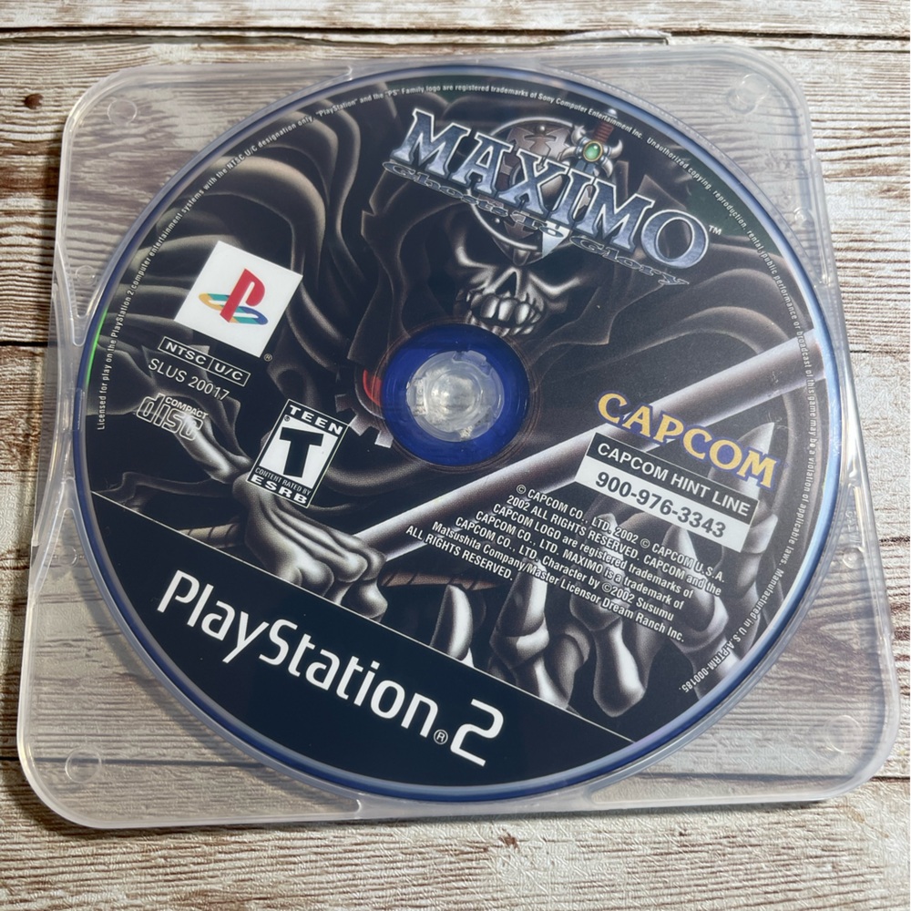 Maximo: Ghosts to Glory (Sony PlayStation 2, 2002) PS2 Disc Only Tested